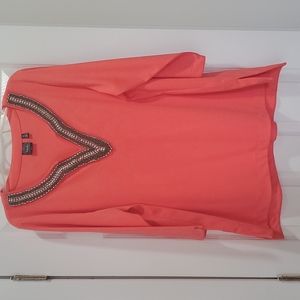 Rafaella Top with Sequenced design